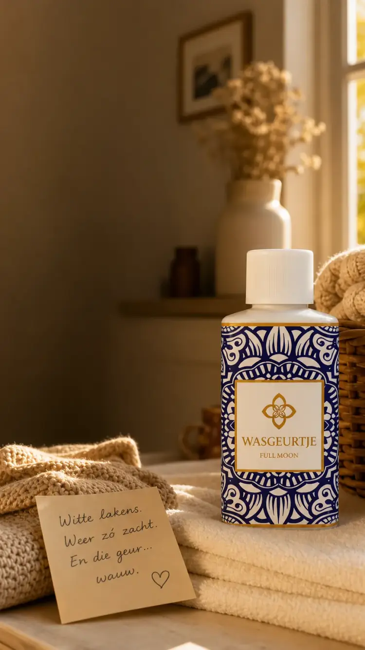 Full Moon wasparfum met zachte witte lakens