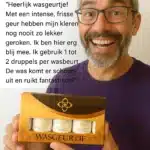 hans gebruikt wasgeurtje